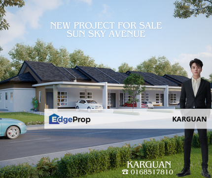 New Single Storey Houses FOR SALE in MIRI. SUN SKY AVENUE, Sarawak, Miri