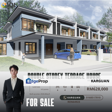 NEW Double Storey Houses FOR SALE in MIRI. RICHMOND PARK, Sarawak, Miri