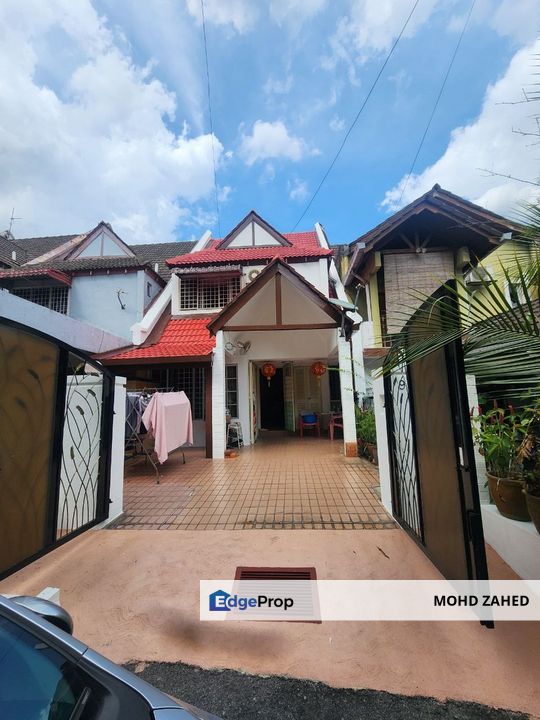 FACING OPEN Taman Bukit Setiawangsa Double Storey for Sale untuk dijual, Kuala Lumpur, Taman Setiawangsa