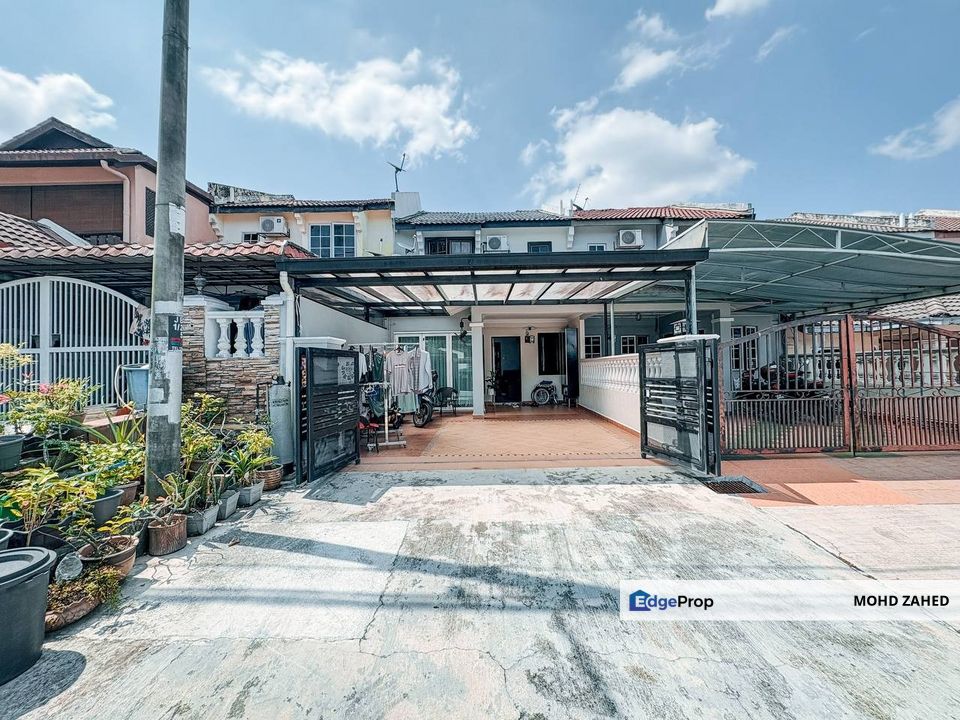 FACING OPEN DEKAT MASJID Taman bukit Indah Fasa 1 Ampang Double Storey for Sale untuk dijual, Selangor, Ampang