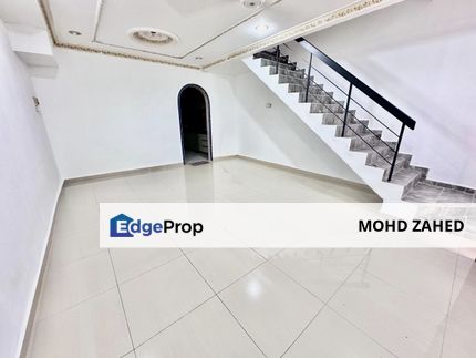 FACING OPEN Taman Sri Rampai Setapak Double Storey for Sale untuk dijual, Kuala Lumpur, Setapak