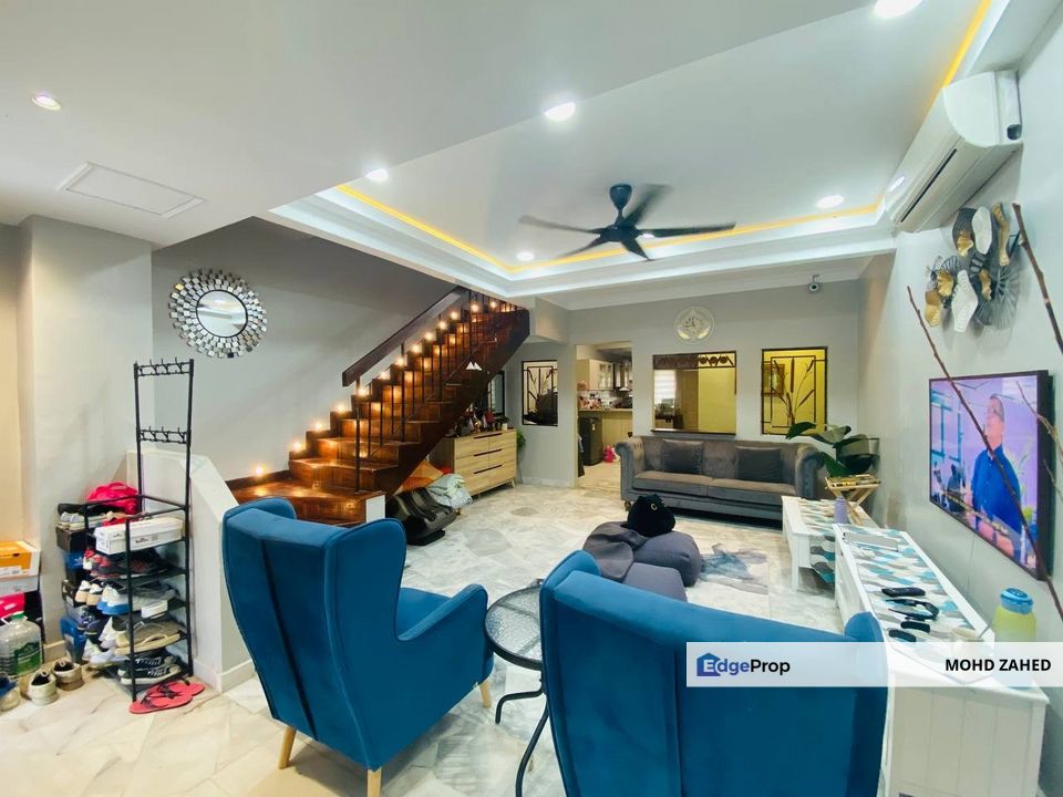 FACING OPEN FULLY RENOVATED Taman Kosas Ampang Double Storey for Sale untuk dijual, Selangor, Ampang