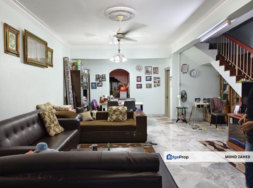 FULLY EXTENDED Taman Mastiara Jalan Ipoh Kl Double Storey for Sale untuk dijual, Kuala Lumpur, Jalan Ipoh