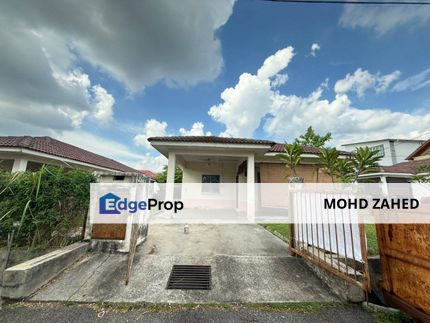 FACING OPEN Bungalow Single Storey Taman Pinggiran Putra Seri Kembangan for Sale Untuk dijual, Selangor, Seri Kembangan