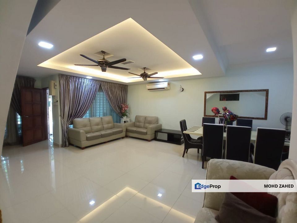 FULLY EXTENDED RENOVATED FACING OPEN Taman Sri Serdang Seri kembangan Double Storey for Sale untuk dijual, Selangor, Seri Kembangan