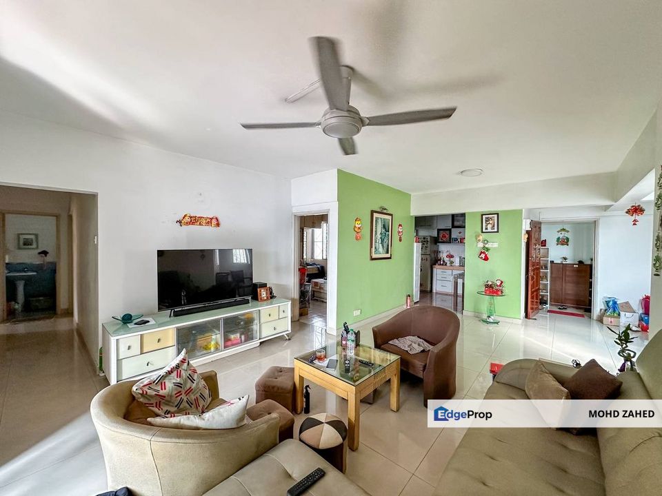 CORNER UNIT 2 CARPARKS Sri Lata Condominium Desa Petaling KL for Sale untuk dijual, Kuala Lumpur, Desa Petaling