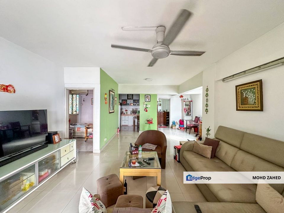 CORNER UNIT 2 CARPARKS Sri Lata Condominium Desa Petaling KL for Sale untuk dijual, Kuala Lumpur, Desa Petaling