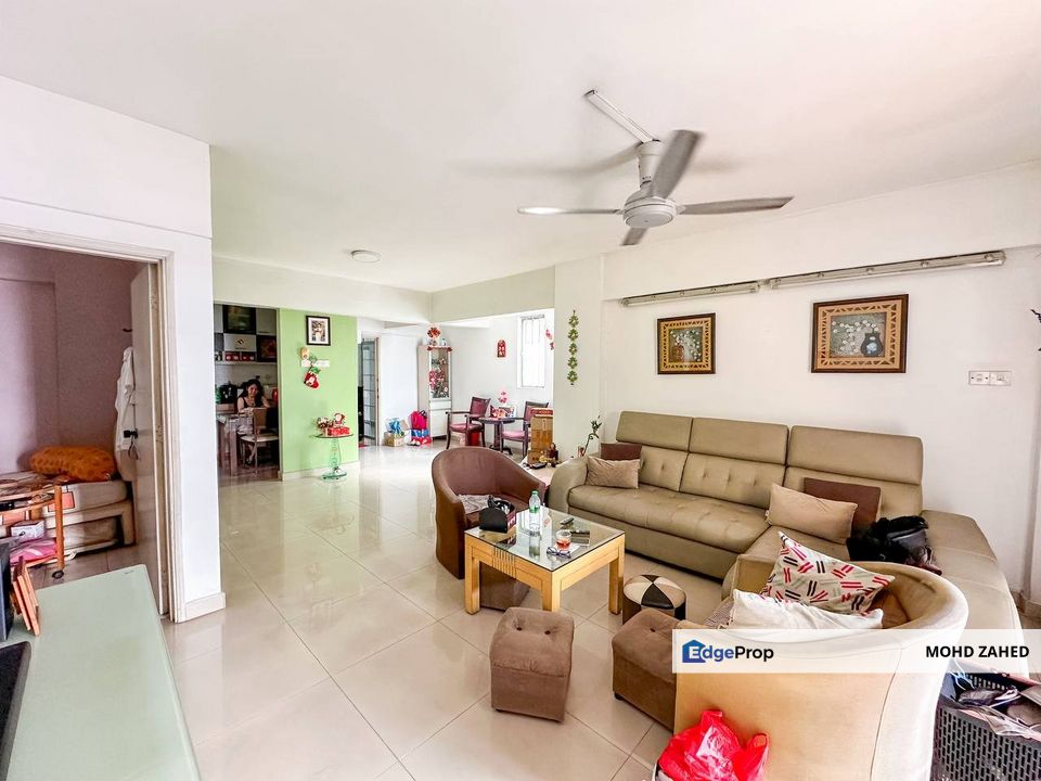 CORNER UNIT 2 CARPARKS Sri Lata Condominium Desa Petaling KL for Sale untuk dijual, Kuala Lumpur, Desa Petaling