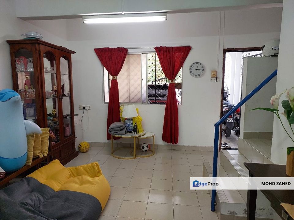 FACING OPEN Taman Melur Ampang Double Storey Lowcost for Sale untuk dijual, Selangor, Ampang