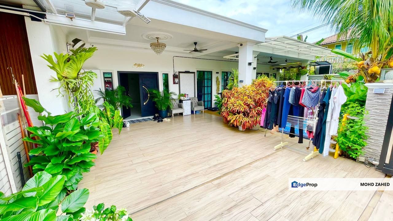 MODERN TROPICAL SWIMMING POOL Kampung Pandan Dalam Bungalow Single Storey for Sale untuk dijual, Selangor, Ampang