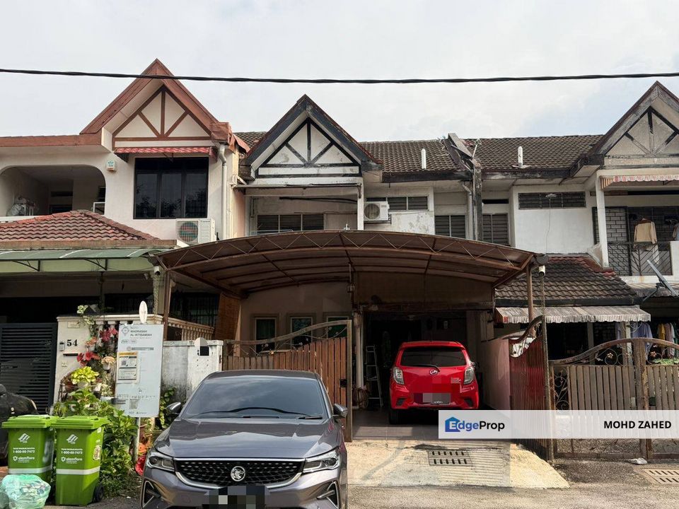 FACING OPEN Taman Melati Setapak KL Double Storey for Sale untuk dijual, Kuala Lumpur, Setapak