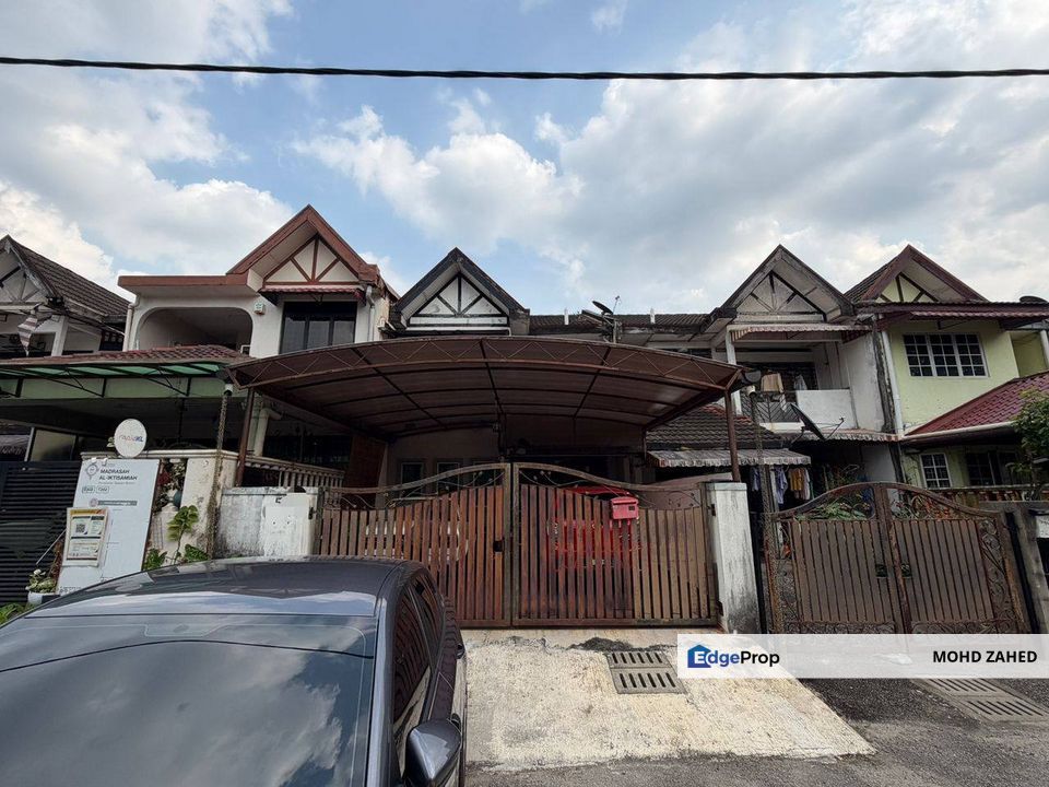FACING OPEN Taman Melati Setapak KL Double Storey for Sale untuk dijual, Kuala Lumpur, Setapak