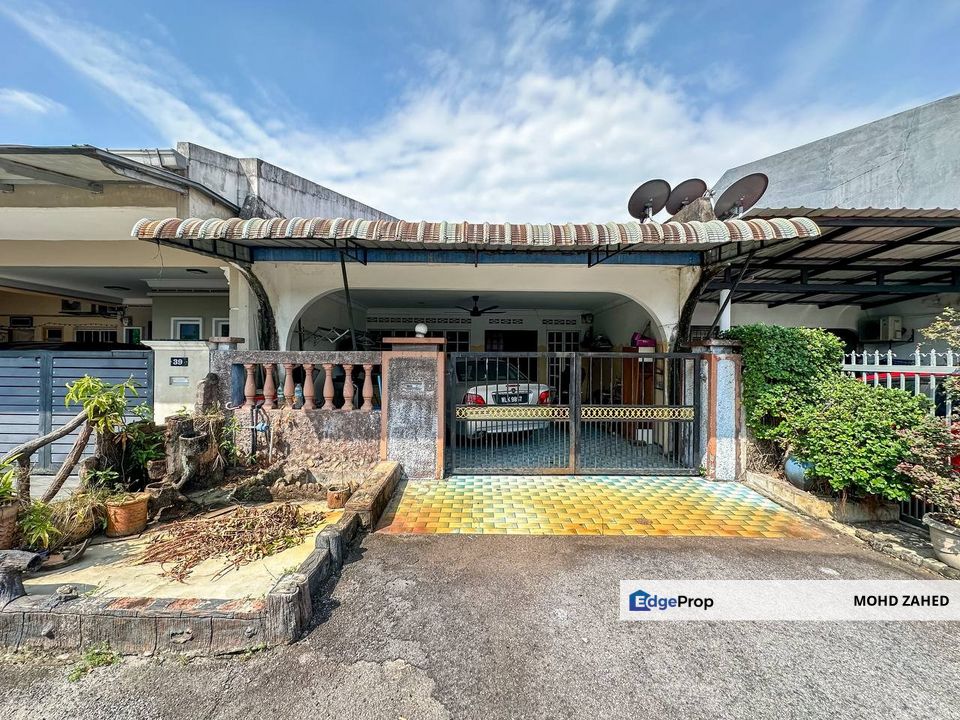 DEKAT SURAU Au5 Taman Lembah Keramat KL 1.5 Storey for Sale untuk dijual, Selangor, Gombak