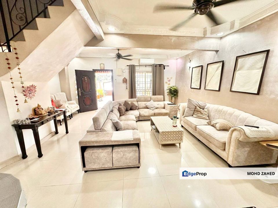 FACING OPEN PUJ 9 FULLY EXTENDED Taman Puncak Jalil Seri Kembangan Bandar putra Permai Double Storey for sale untuk dijual, Selangor, Seri Kembangan