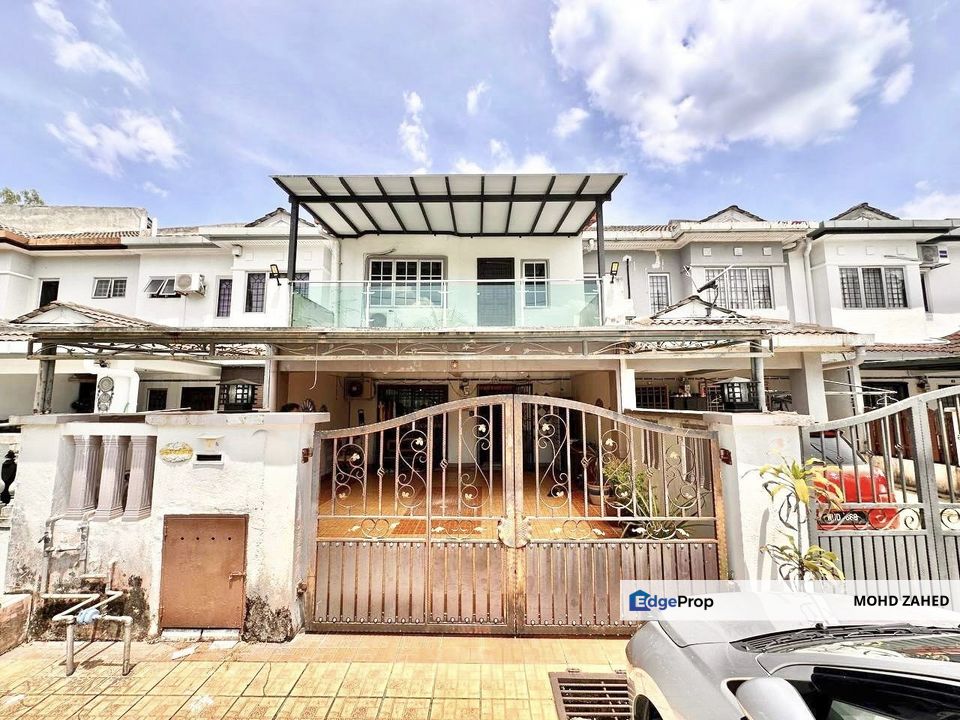 FACING OPEN PUJ 9 FULLY EXTENDED Taman Puncak Jalil Seri Kembangan Bandar putra Permai Double Storey for sale untuk dijual, Selangor, Seri Kembangan