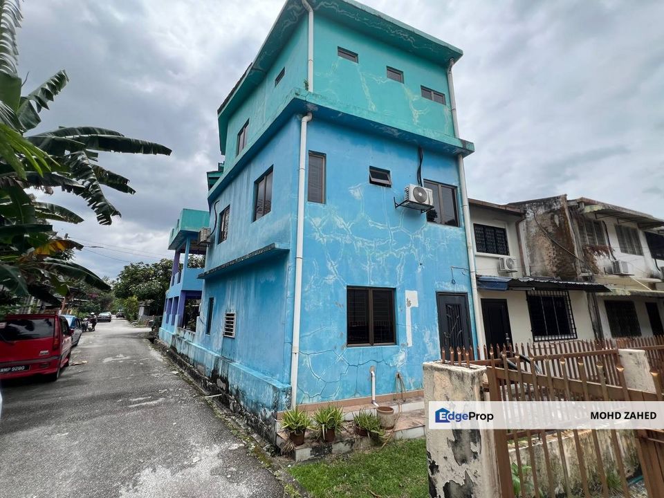 FULLY EXTENDED Taman Keramat Permai Au1 3 Storey For Sale untuk dijual, Selangor, Keramat