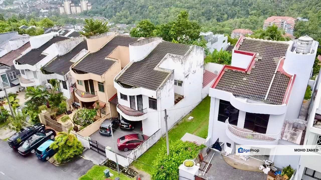 END LOT FACING OPEN Taman Wangsa Ukay Bukit Antarabangsa Ulu Kelang Ampang Double Storey For Sale untuk dijual, Selangor, Ampang