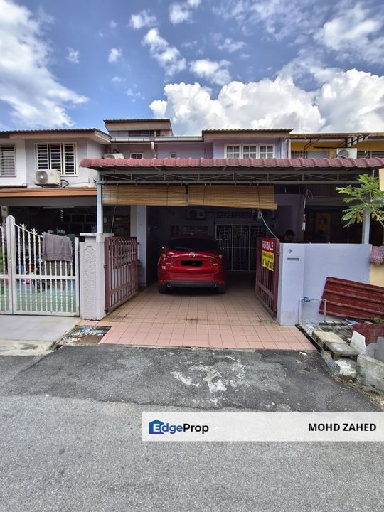 FACING OPEN Taman Sri Rampai Setapak KL Double Storey for Sale untuk dijual, Kuala Lumpur, Setapak