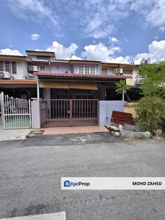 FACING OPEN Taman Sri Rampai Setapak KL Double Storey for Sale untuk dijual, Kuala Lumpur, Setapak