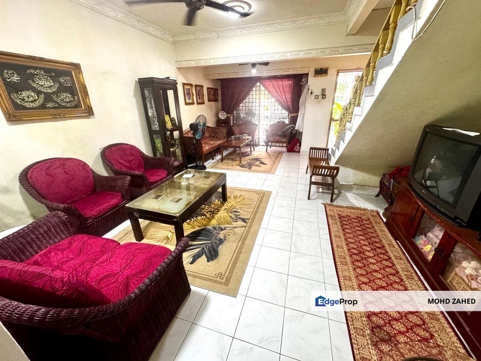 15x50 FACING OPEN Taman Usaha Jaya Kepong double storey for sale untuk dijual, Selangor, Kepong