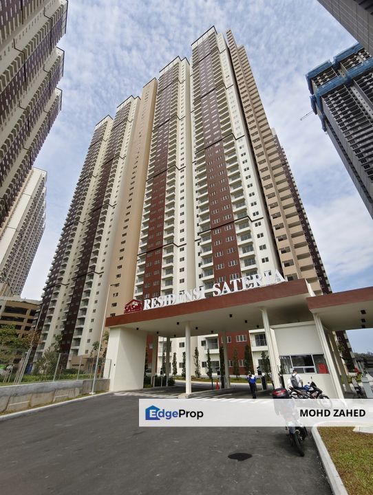 END UNIT FACING OPEN SASAR Residensi Satria Bandar Tasik Selatan Sungai Besi for rent untuk disewa, Kuala Lumpur, Sungai Besi