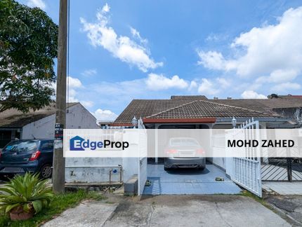 End Lot Single Storey terrace house Taman Medan Petaling Jaya, Selangor, Petaling Jaya