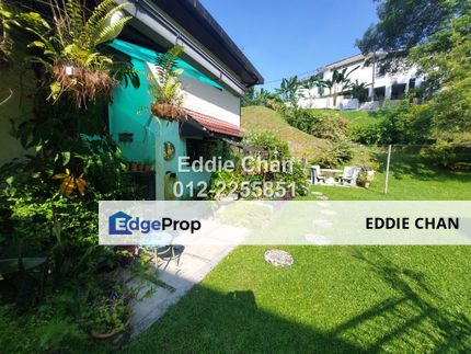 2-Storey Semi-D (End Lot) with Huge Extra Land, Well-Maintained House, Kuala Lumpur, Taman Melawati