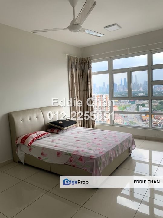 Below Market Price, Renovated & Partly-Furnished, KLCC View, Freehold, Kuala Lumpur, Setapak