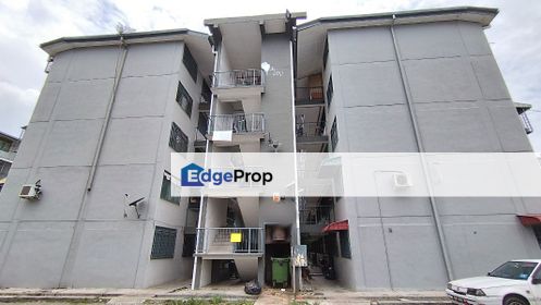 Rumah Pangsa Bercham Flat Corner unit For Sale, Perak, Kinta