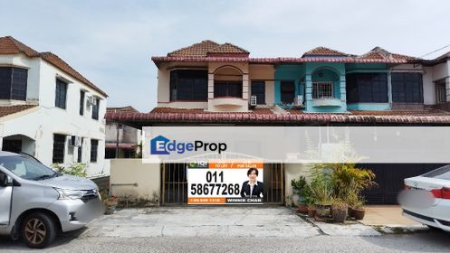 Taman Sri Perkasa Below Market Value Double Storey End Lot For Sale, Perak, Ipoh