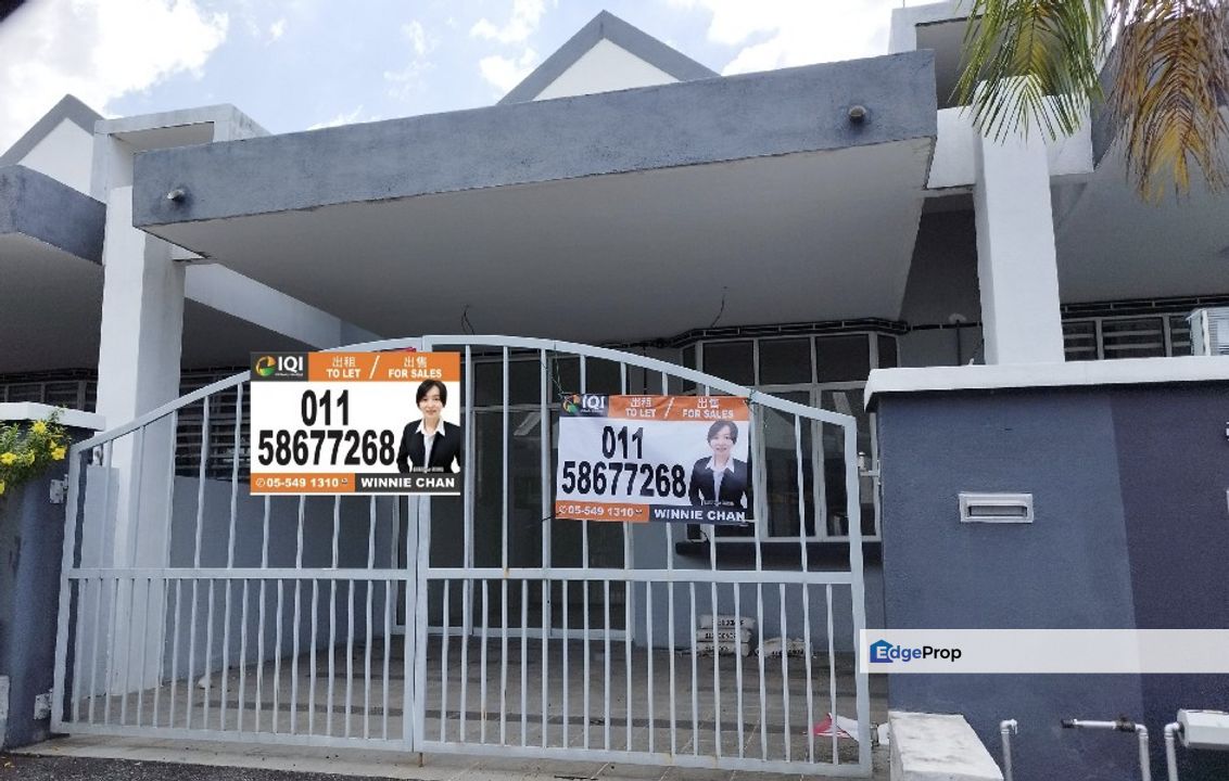 Tambun Newly Never Occupied Single Storey Terrace House For Sale, Perak, Kinta