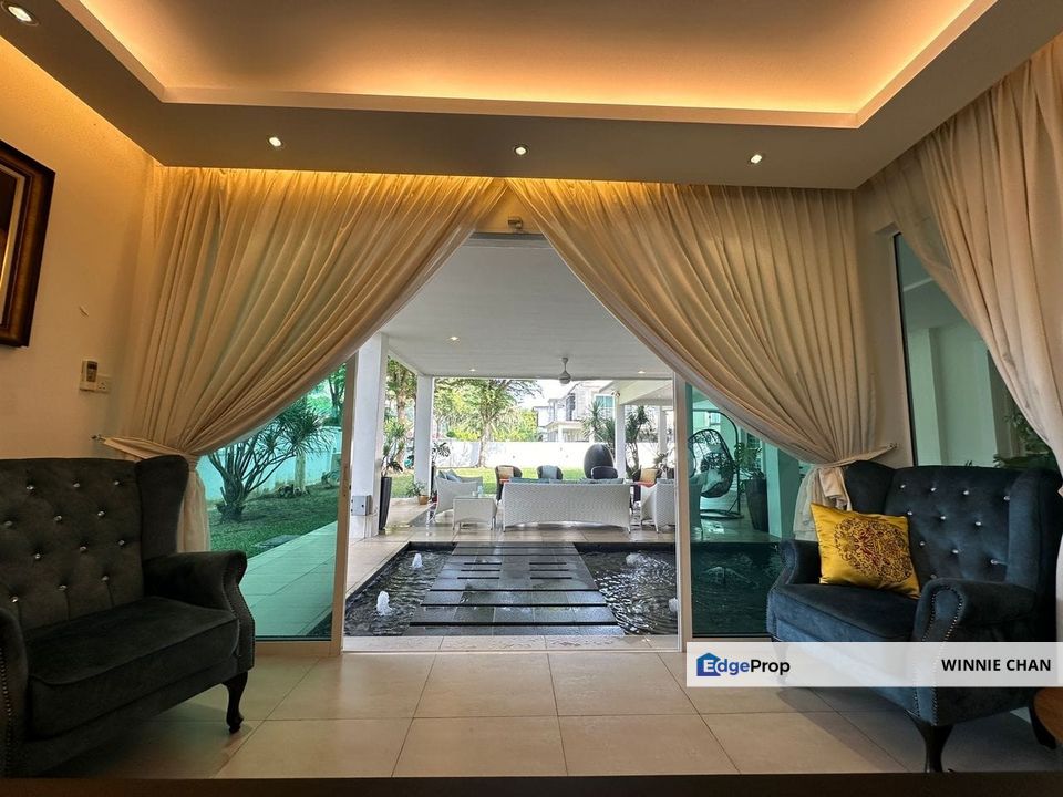 Upland Bandar Baru Tambun Ipoh Garden Double Storey Semi D Fully Furnished Largest Fully Renovated Extended Corner Lot, Perak, Ipoh