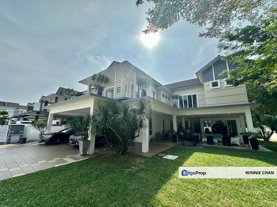 Upland Bandar Baru Tambun Ipoh Garden Double Storey Semi D Fully Furnished Largest Fully Renovated Extended Corner Lot, Perak, Ipoh