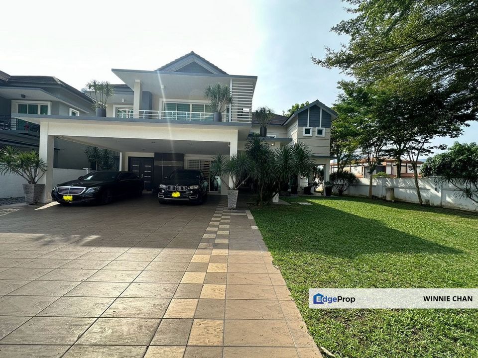 Upland Bandar Baru Tambun Ipoh Garden Double Storey Semi D Fully Furnished Largest Fully Renovated Extended Corner Lot, Perak, Ipoh