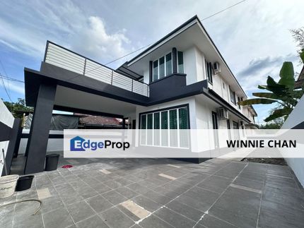 Lahat Newly Refurbished Modern Design Double Storey Bangalow For Sale, Perak, Ipoh