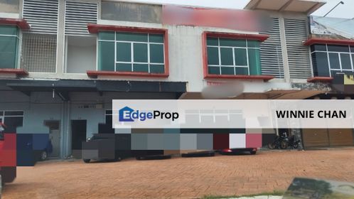 Medan Meru Bistari Bandar Meru Raya Super Long Double Storey 2 Adjoining Shop Lot for Sale, Perak, Ipoh