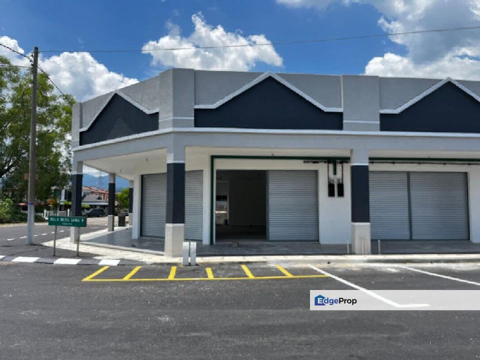 Halaman Meru Damai Single Storey Shop Lot For Sale, Perak, Ipoh