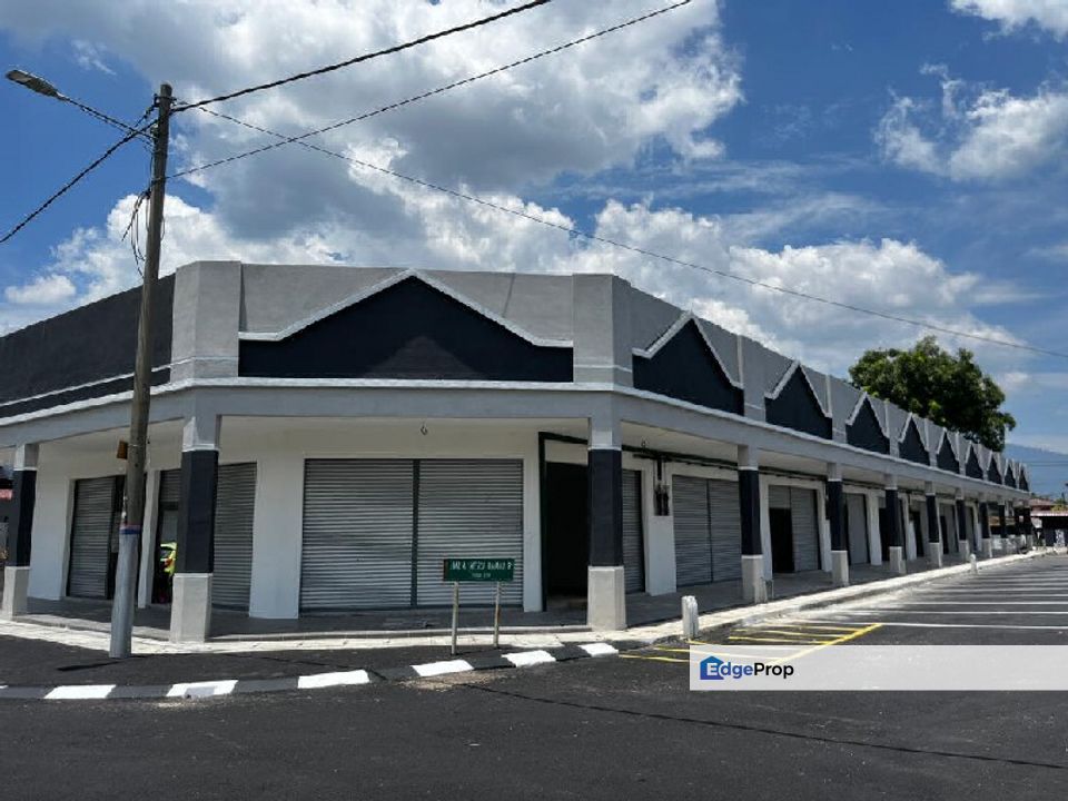 Halaman Meru Damai Single Storey Shop Lot For Sale, Perak, Ipoh