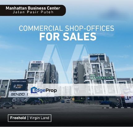 Manhattan Business Centre Jalan Pasir Puteh Freehold Triple Storey sho, Perak, Ipoh