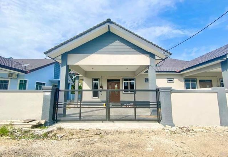 Rumah SemiD Baru Siap, Kg Pulau Serai, Dungun