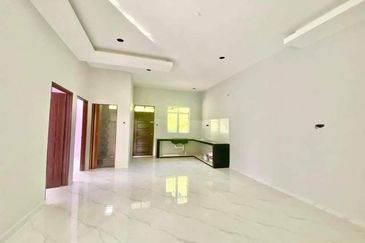 Rumah SemiD Baru Siap, Kg Pulau Serai, Dungun