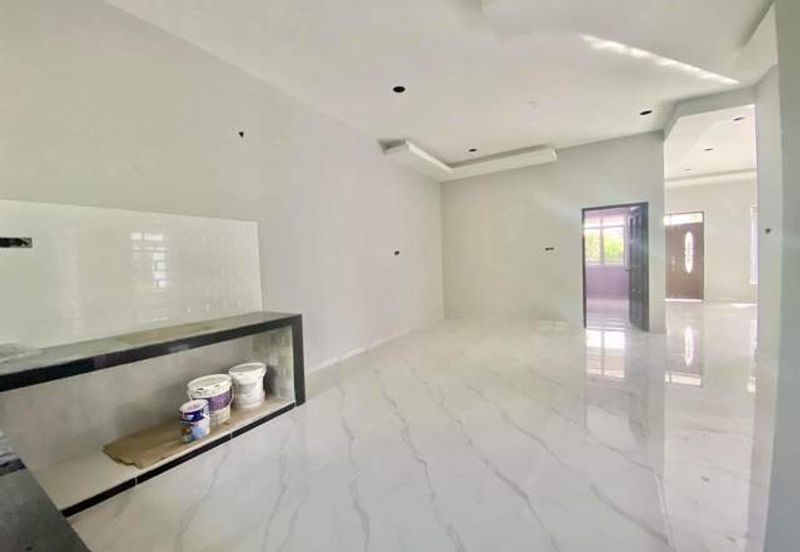 Rumah SemiD Baru Siap, Kg Pulau Serai, Dungun