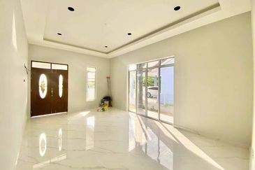 Rumah SemiD Baru Siap, Kg Pulau Serai, Dungun