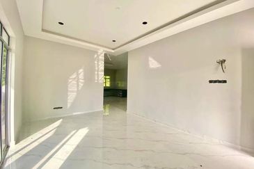 Rumah SemiD Baru Siap, Kg Pulau Serai, Dungun