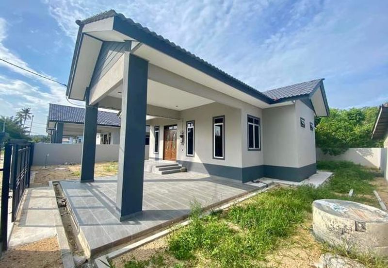 Banglo Baru Siap, Pulau Serai, Dungun
