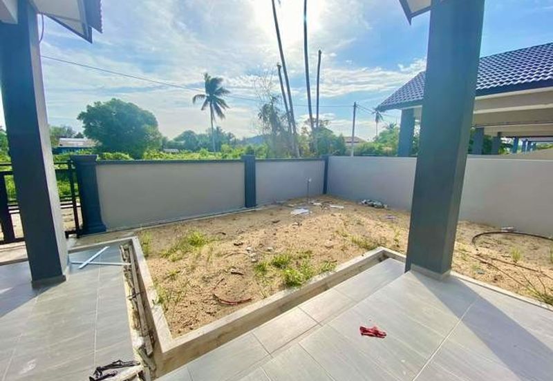 Banglo Baru Siap, Pulau Serai, Dungun