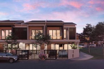 New Double Storey Terrace, Alma, Song Ban Kheng 