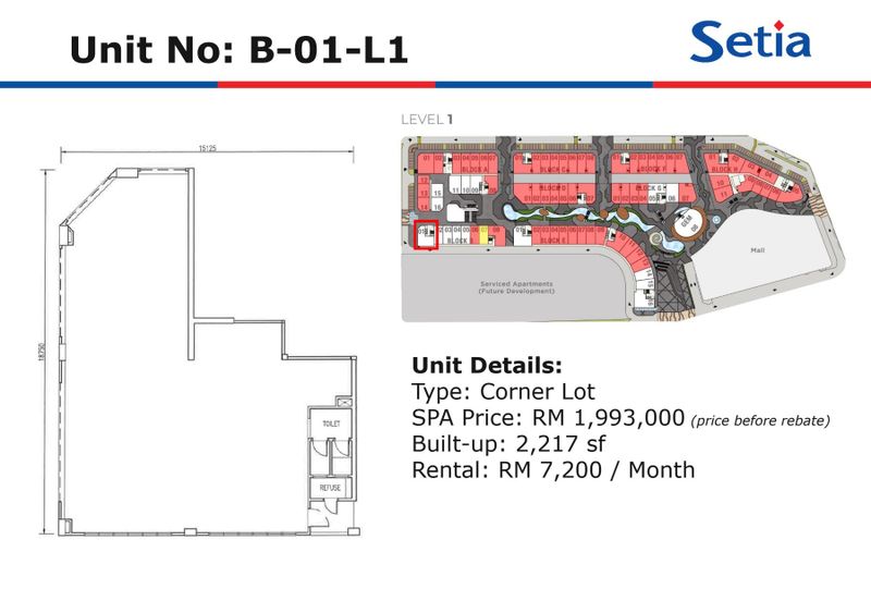 Ecohill Walk Mall, Setia Ecohill