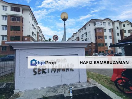 [Ground Floor] Pangsapuri Seri Mawar Bandar Seri Putra Bangi, Selangor, Bangi