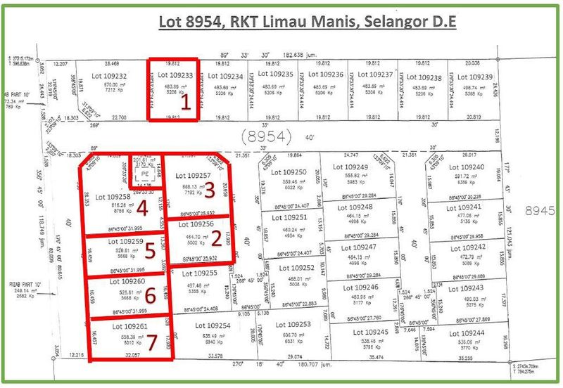 Tanah Lot Banglo Kg Limau Manis, Desa Pinggiran Putrajaya
